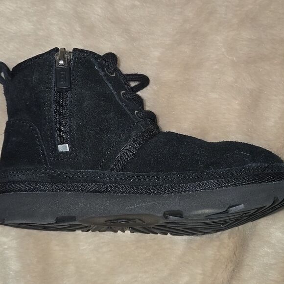 UGG NEUMEL II BLACK SUEDE BOOTS, SIZE 10 - Picture 4 of 11